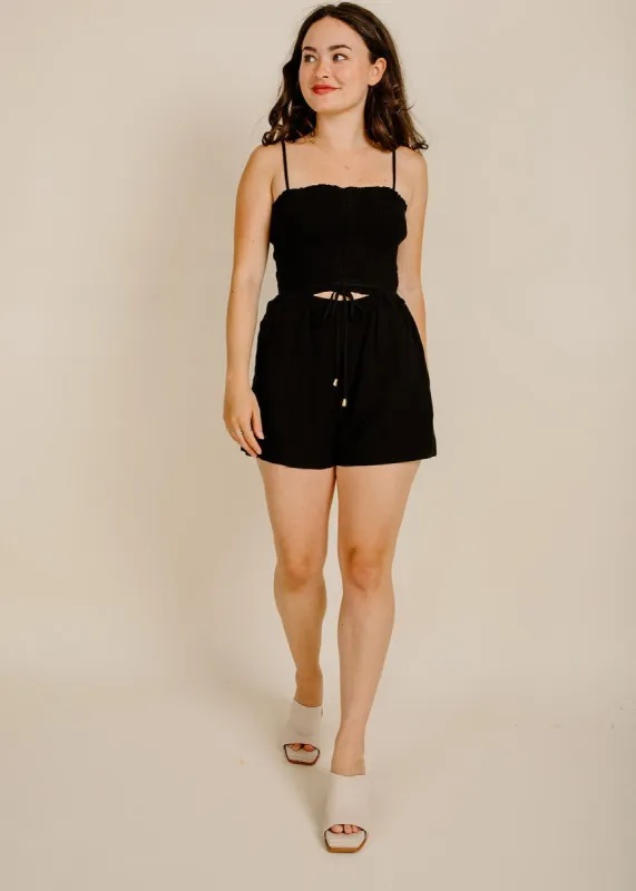 Arielle Romper - Black sold by Vinnie Louise