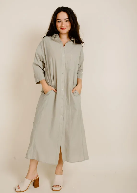 Clara Shirt Dress - Dry Thyme sold by Vinnie Louise