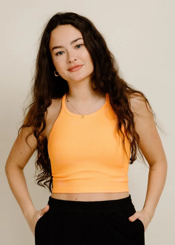Evie Cami - Neon Orange sold by Vinnie Louise