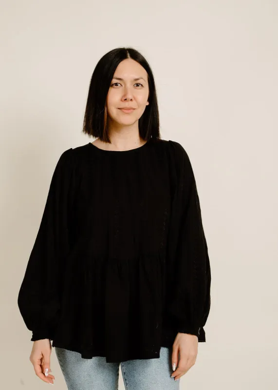 Fade Into It Top - Black sold by Vinnie Louise