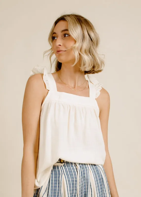 Frannie Blouse - Cream sold by Vinnie Louise