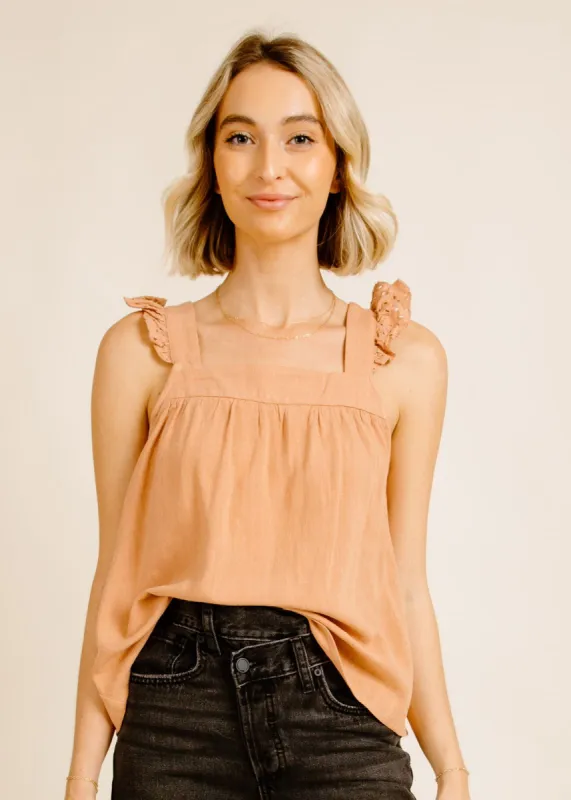 Frannie Blouse - Terracotta sold by Vinnie Louise