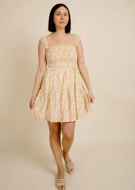 Free Falling Floral Dress sold by Vinnie Louise