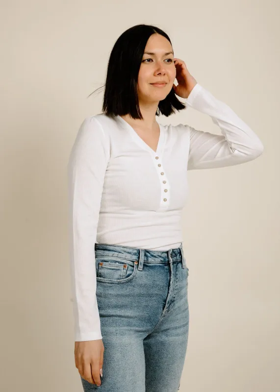 Juniper Bodysuit- White sold by Vinnie Louise