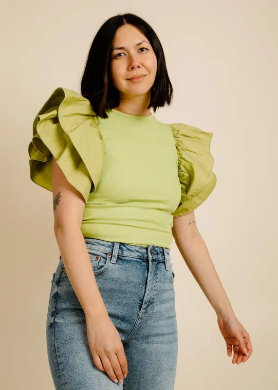 Life of the Party Bodysuit - Lt Green sold by Vinnie Louise