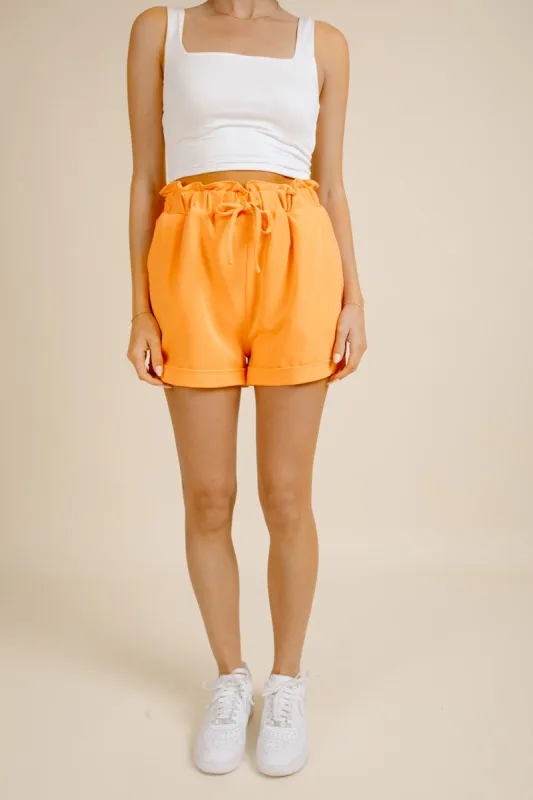 Seaside Shorts - Orange sold by Vinnie Louise