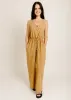 Kensington Tie Jumpsuit - Camel sold by Vinnie Louise