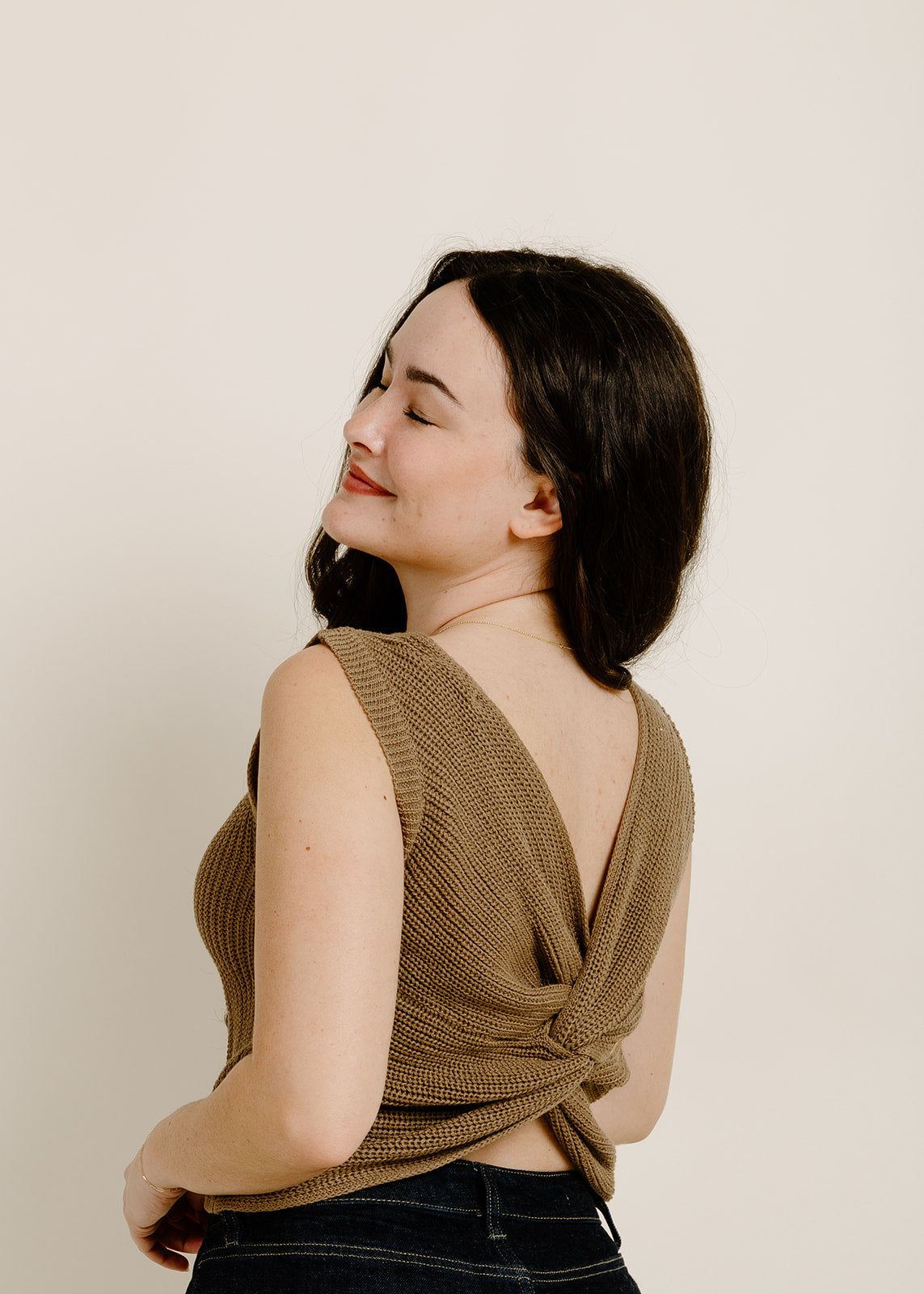 Cousins Top - Brown sold by Vinnie Louise product image thumbnail 2