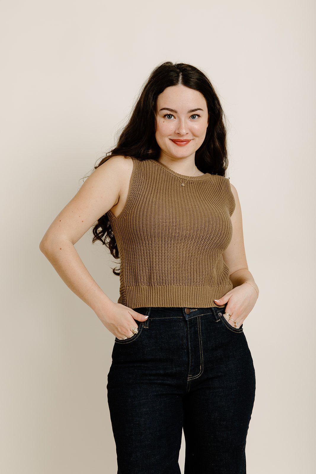 Cousins Top - Brown sold by Vinnie Louise