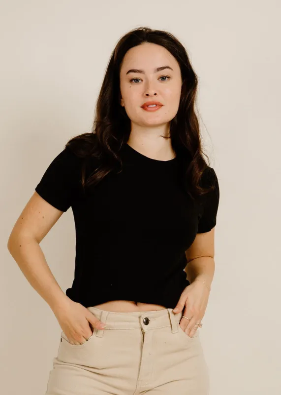 The Basic Tee - Black sold by Vinnie Louise