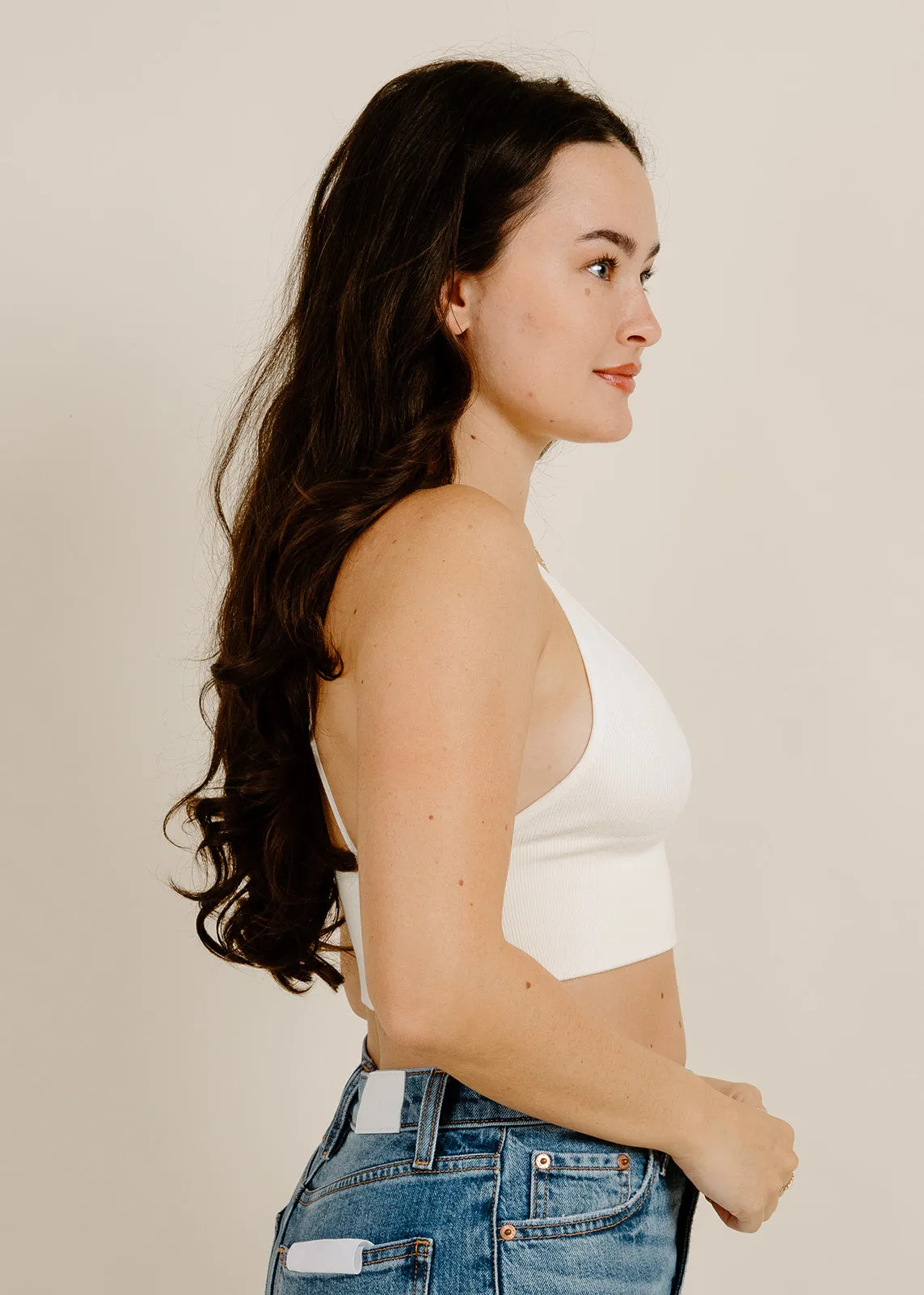 Bella Bralette - Ivory sold by Vinnie Louise product image thumbnail 2