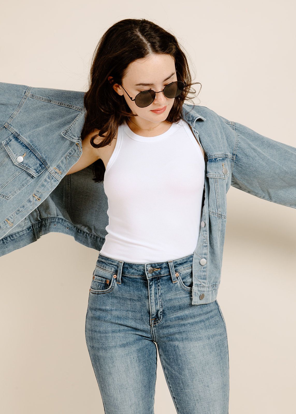 Ivey Tank - Off White sold by Vinnie Louise product image thumbnail 4