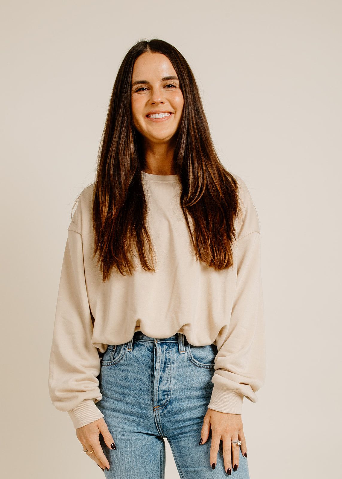 Emma Pullover - Taupe sold by Vinnie Louise