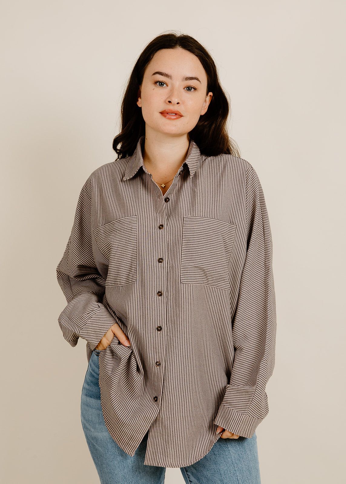 Estelle Button-Down sold by Vinnie Louise