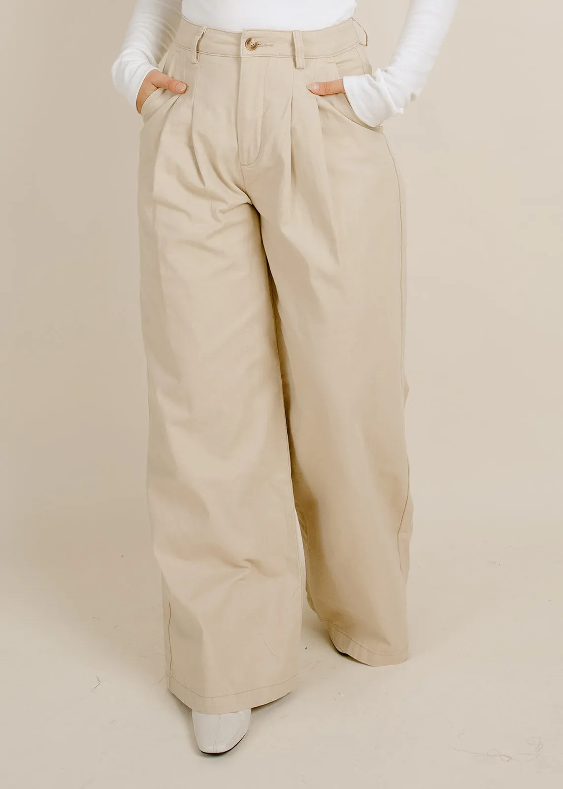 Honeycomb Pants - Beige sold by Vinnie Louise product image thumbnail 2