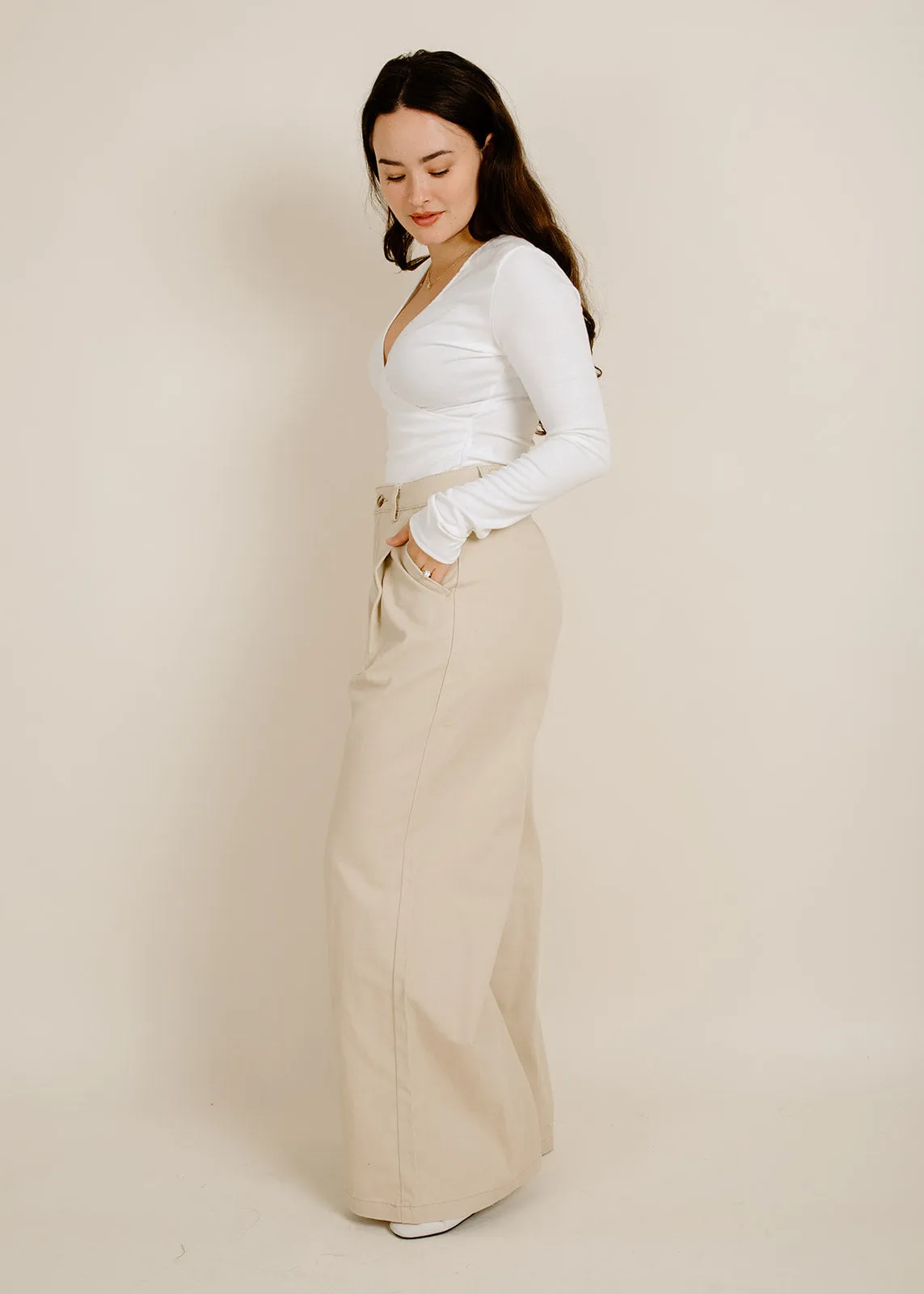 Honeycomb Pants - Beige sold by Vinnie Louise product image thumbnail 5
