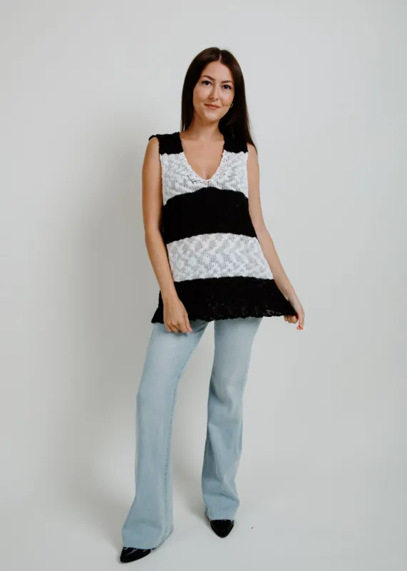 Lennox Stripe Top sold by Vinnie Louise