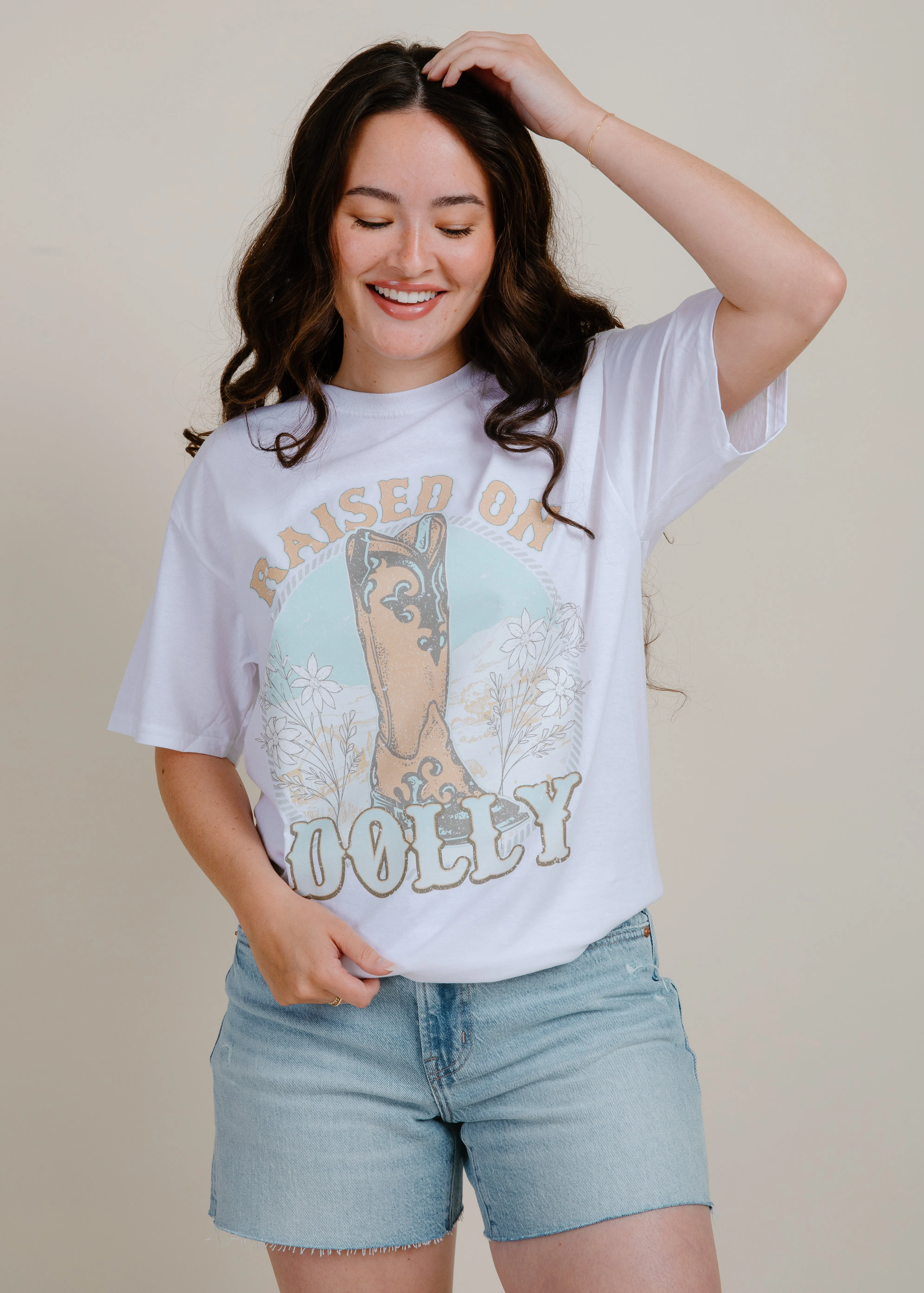 Raised On Dolly Tee sold by Vinnie Louise product image thumbnail 4