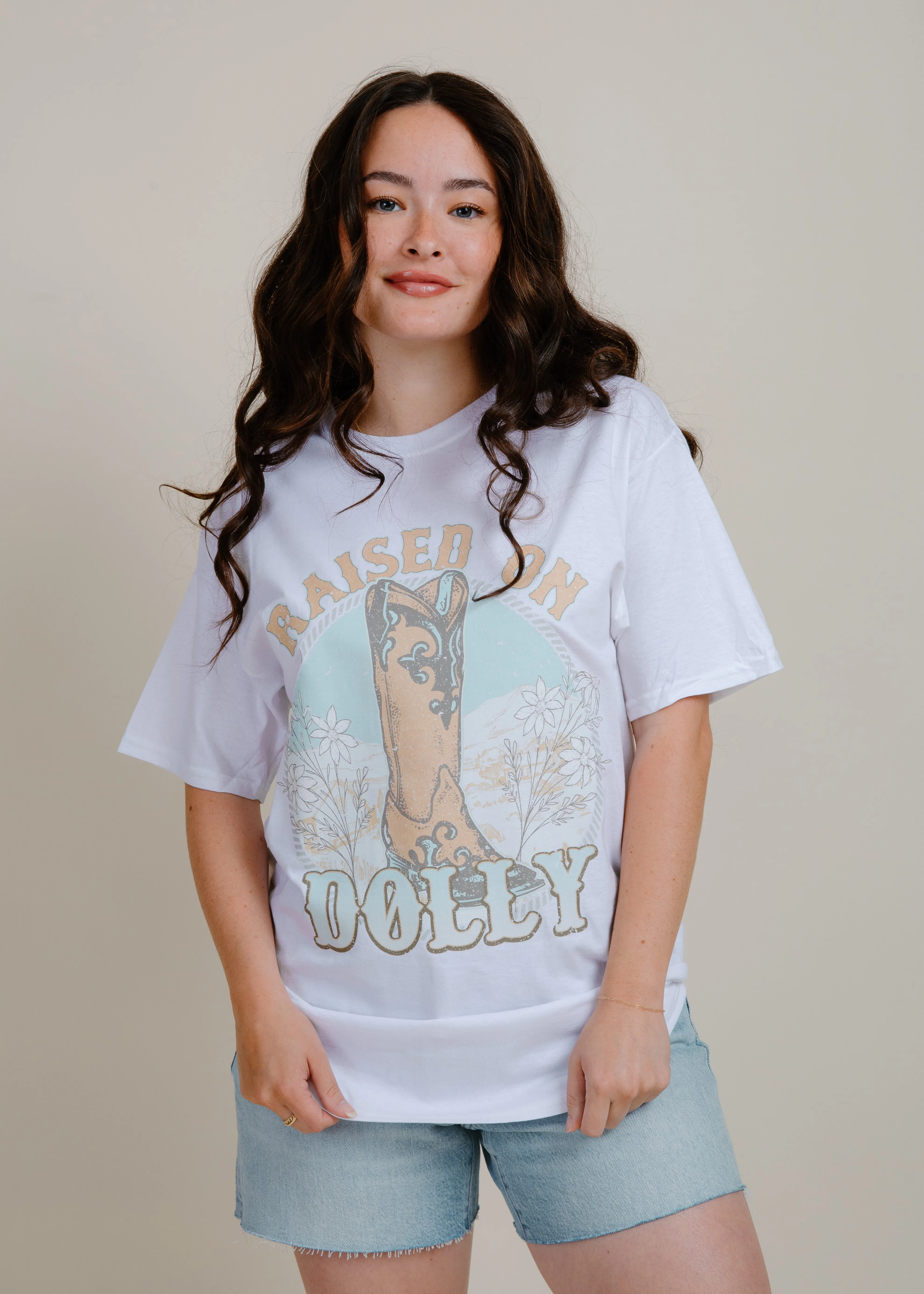 Raised On Dolly Tee sold by Vinnie Louise product image thumbnail 3