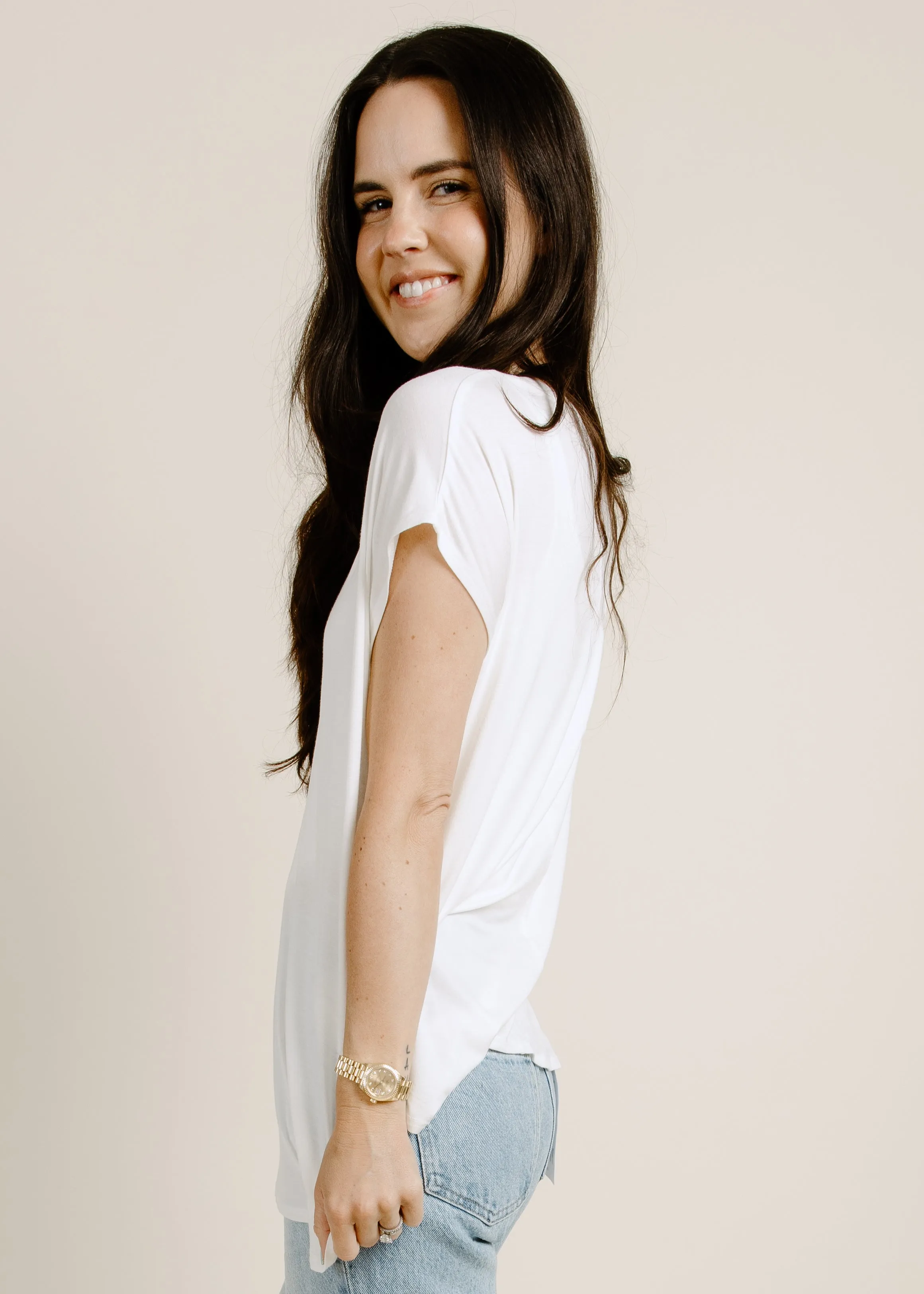 Someday Top - White sold by Vinnie Louise product image thumbnail 4