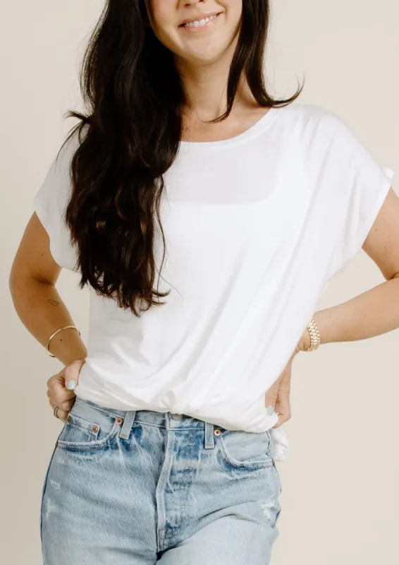 Someday Top - White sold by Vinnie Louise