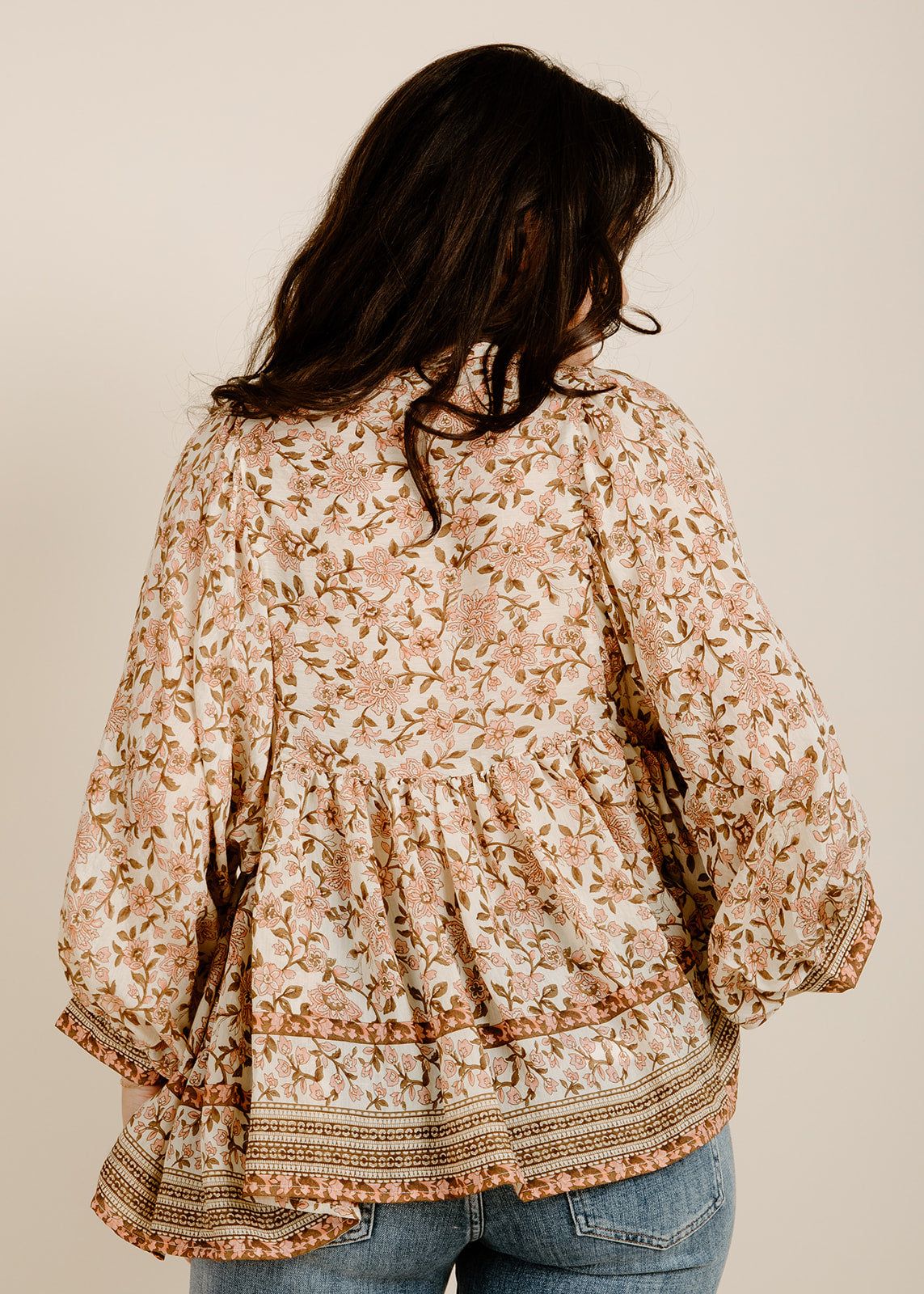 Kaylin Top - Rose sold by Vinnie Louise product image thumbnail 3