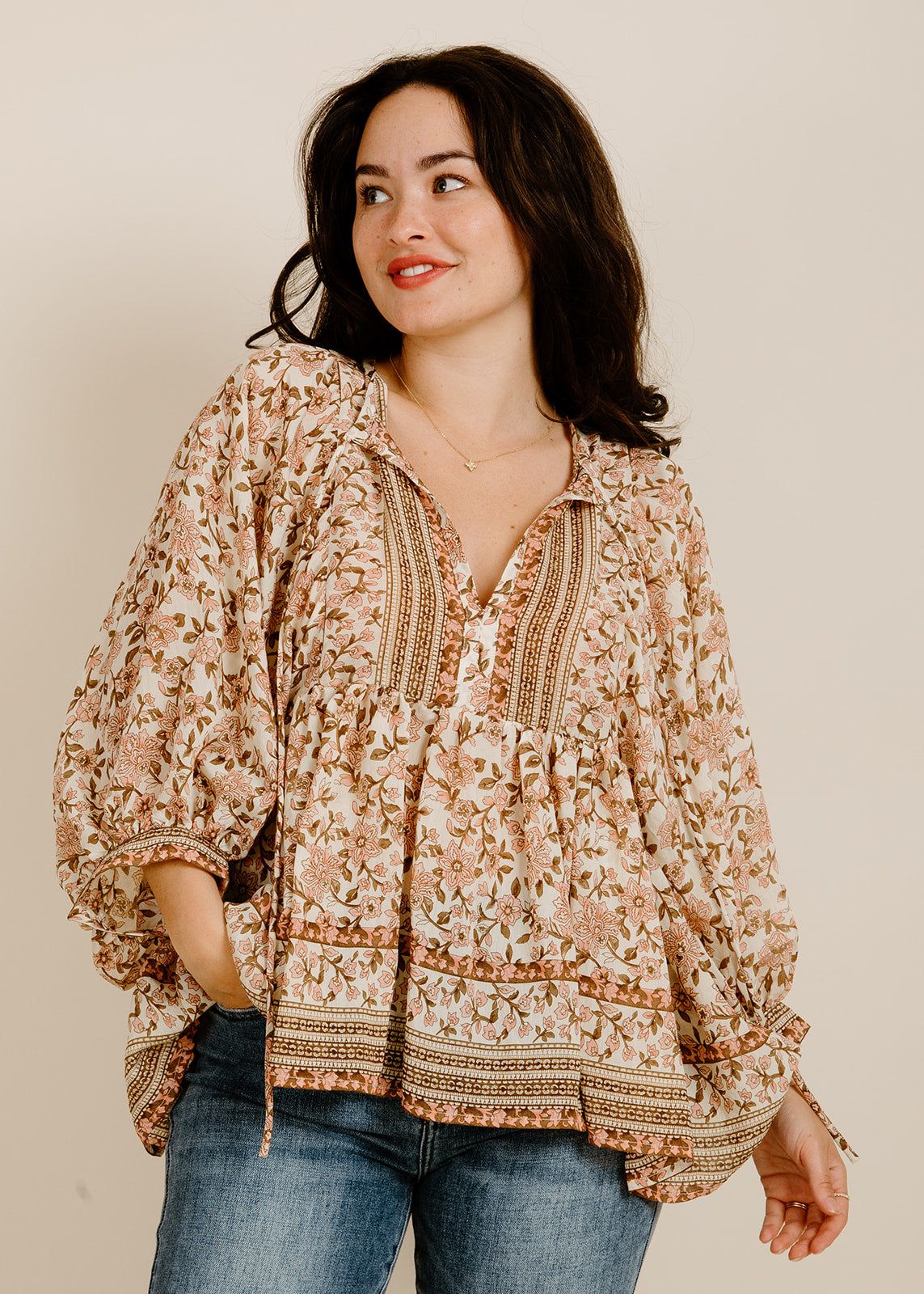 Kaylin Top - Rose sold by Vinnie Louise