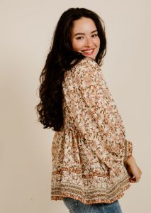 Kaylin Top - Rose sold by Vinnie Louise