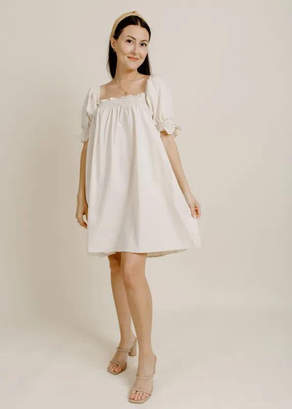 Lea Dress - Ecru sold by Vinnie Louise