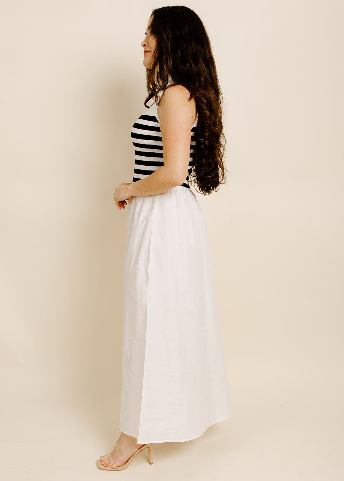 Nico Maxi Dress - White sold by Vinnie Louise product image thumbnail 2