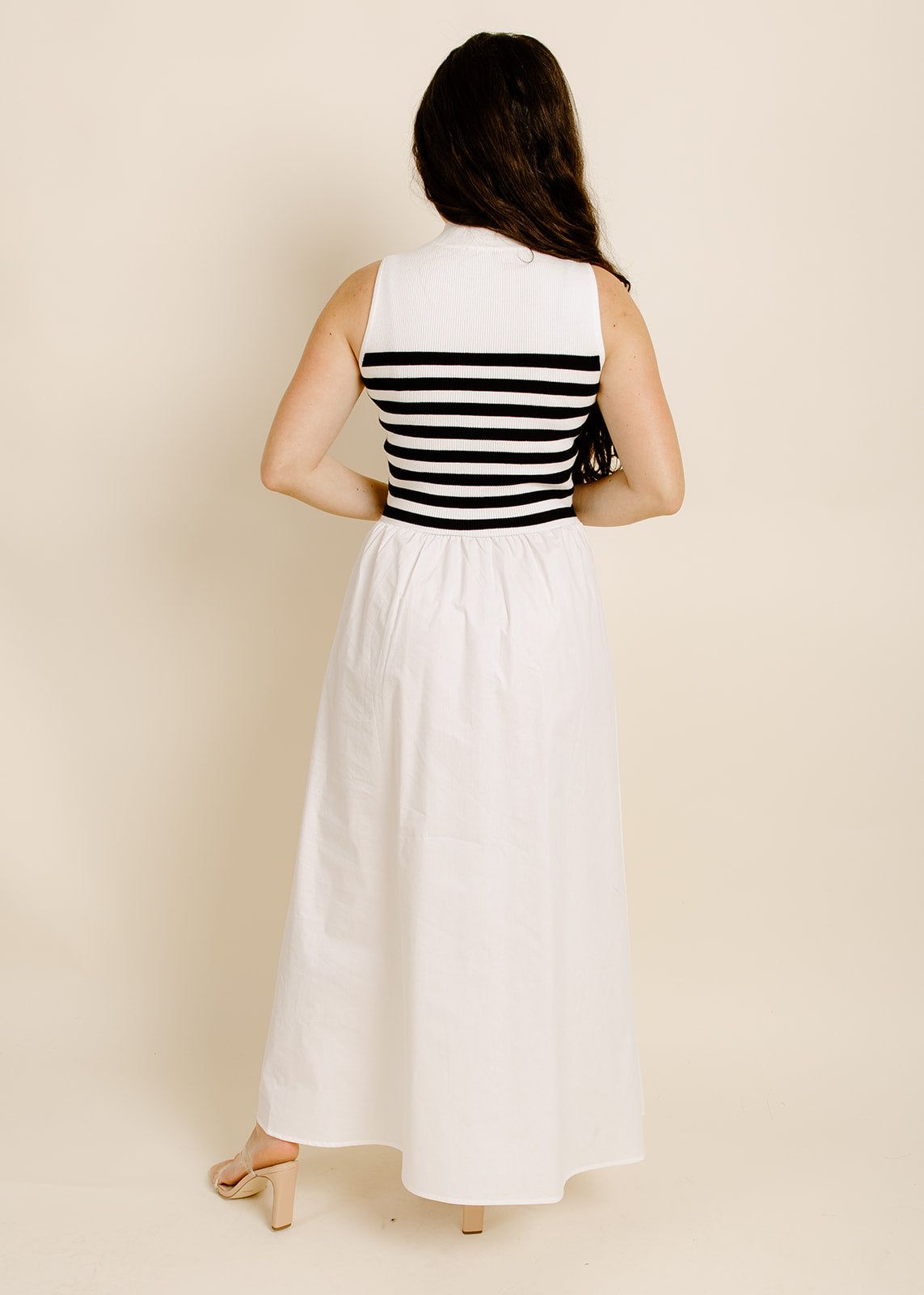 Nico Maxi Dress - White sold by Vinnie Louise product image thumbnail 3