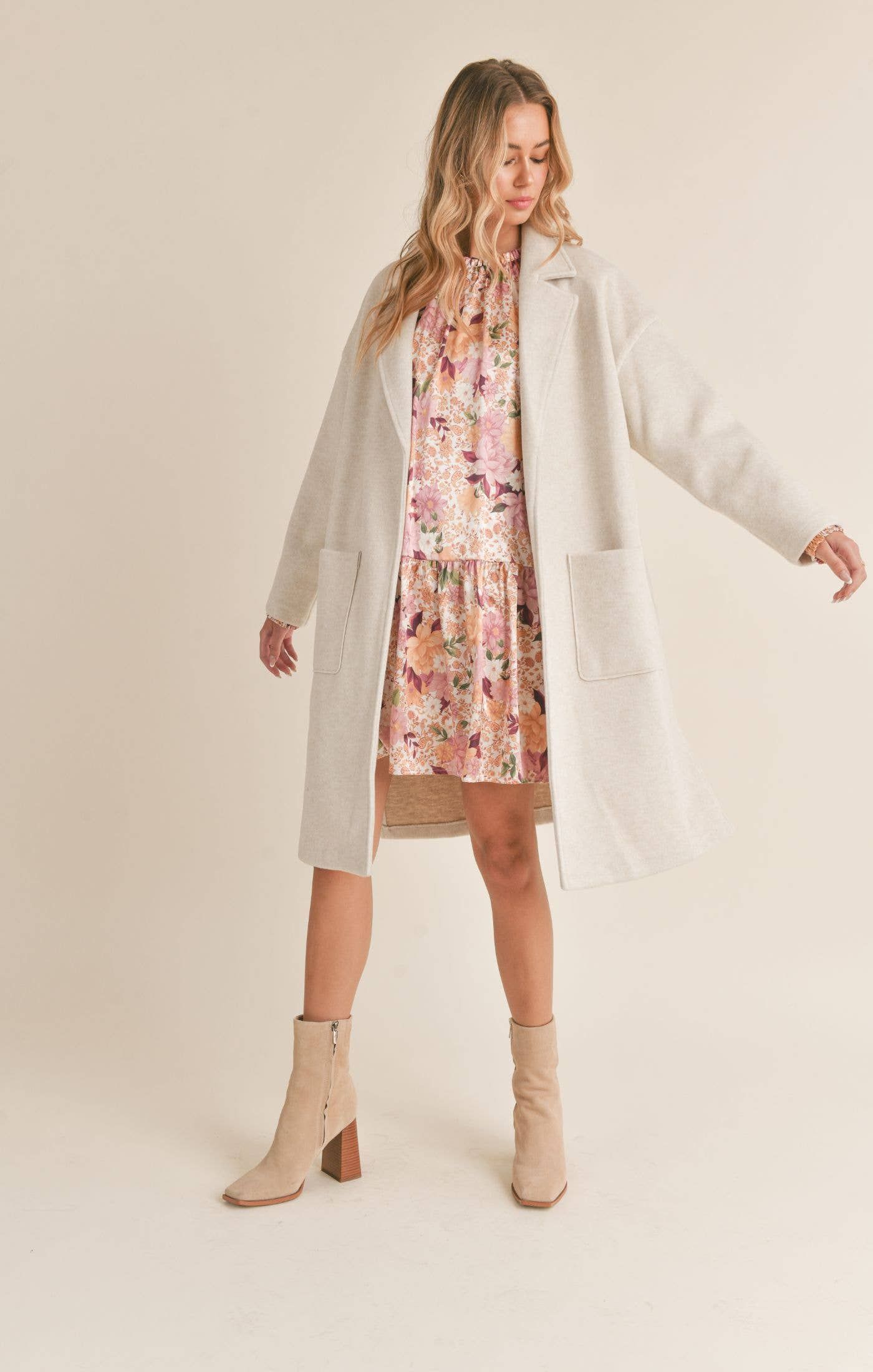 Hayley Open Coat sold by Vinnie Louise