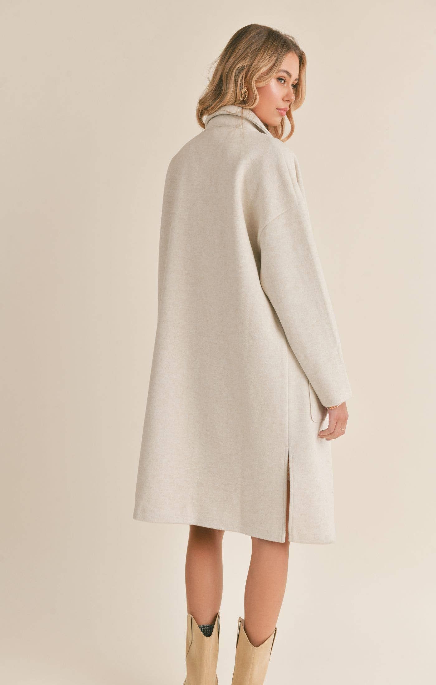 Hayley Open Coat sold by Vinnie Louise product image thumbnail 2