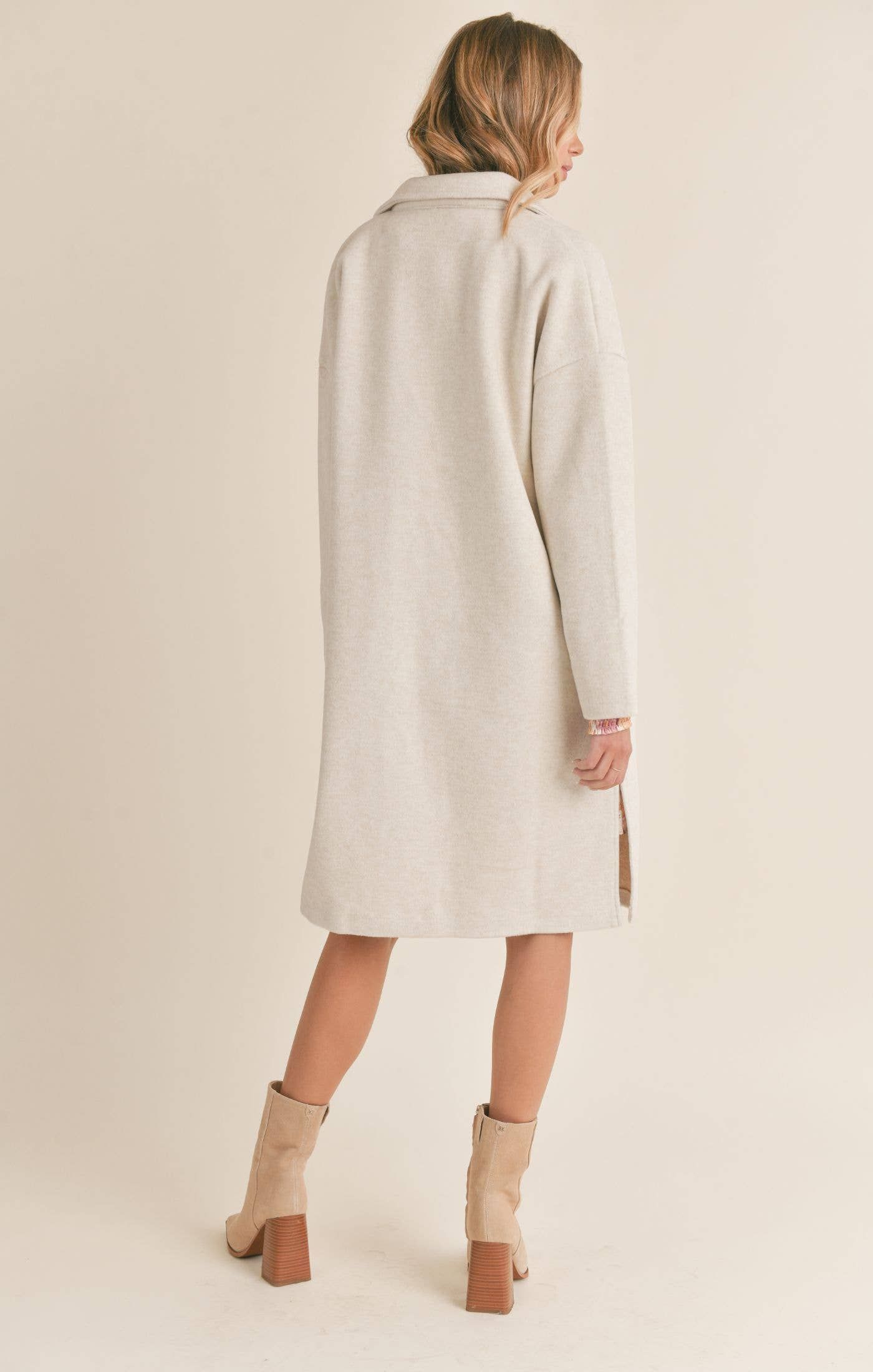 Hayley Open Coat sold by Vinnie Louise product image thumbnail 5