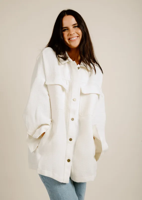 Through The Woods Shacket sold by Vinnie Louise