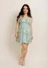 Tropics Mini Dress - Green sold by Vinnie Louise