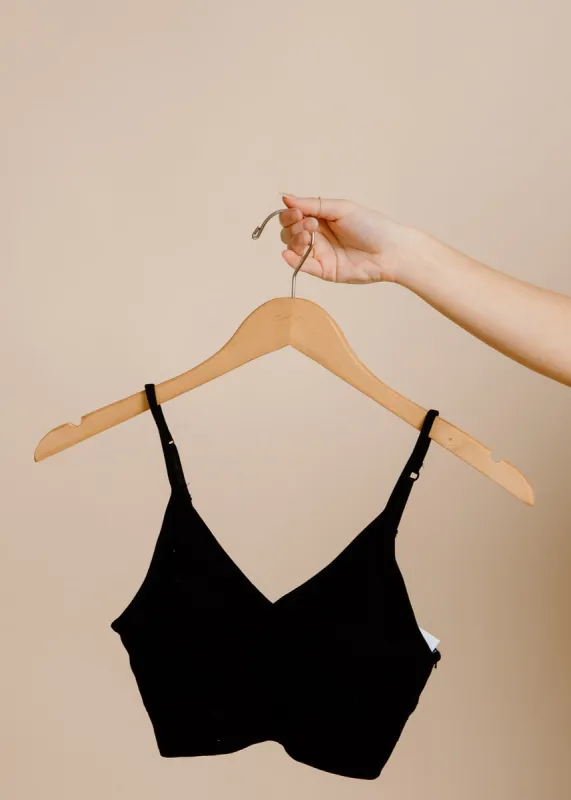 Pasha Padded Bralette - Black sold by Vinnie Louise