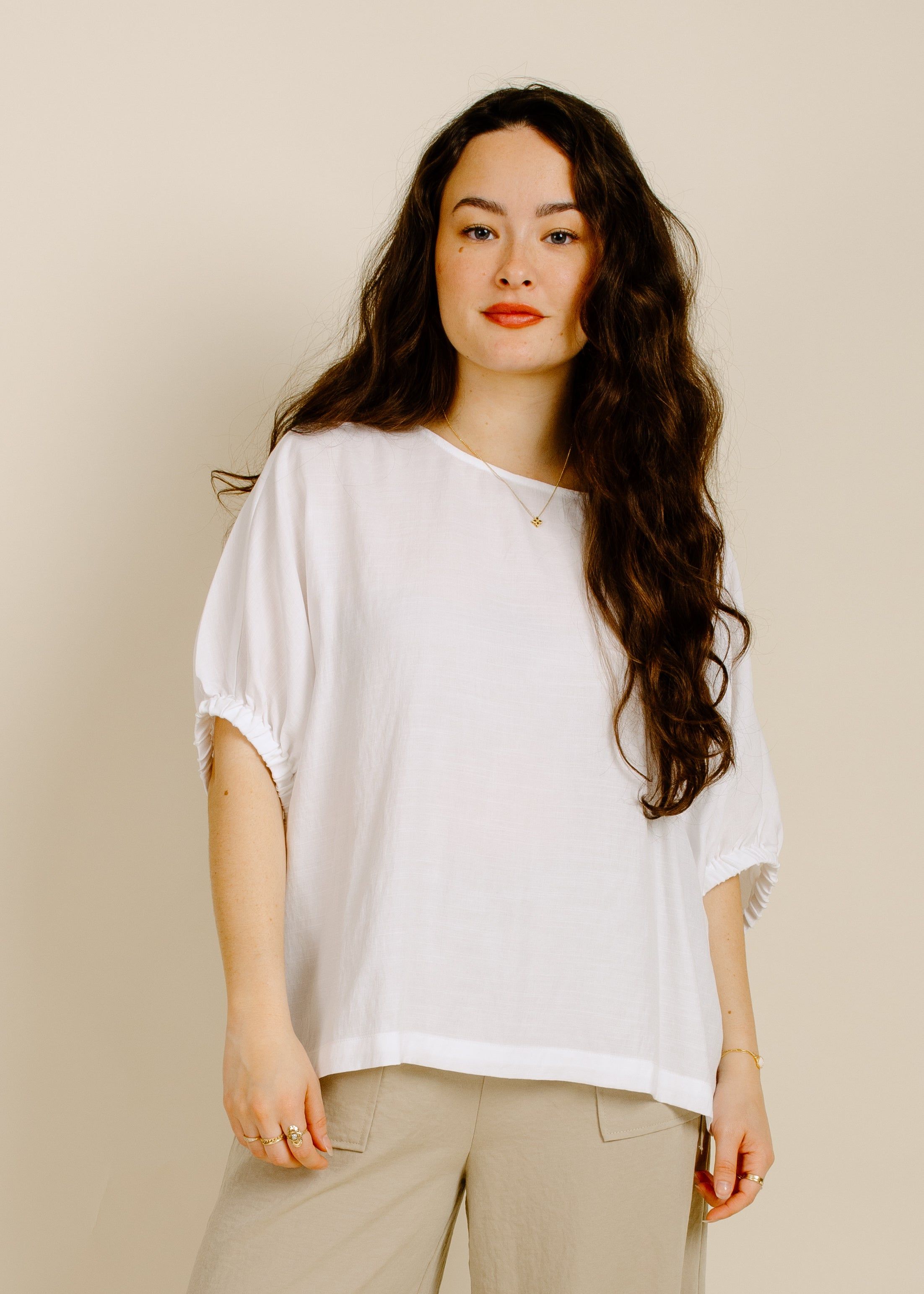 Cecilia Top - White sold by Vinnie Louise product image thumbnail 4