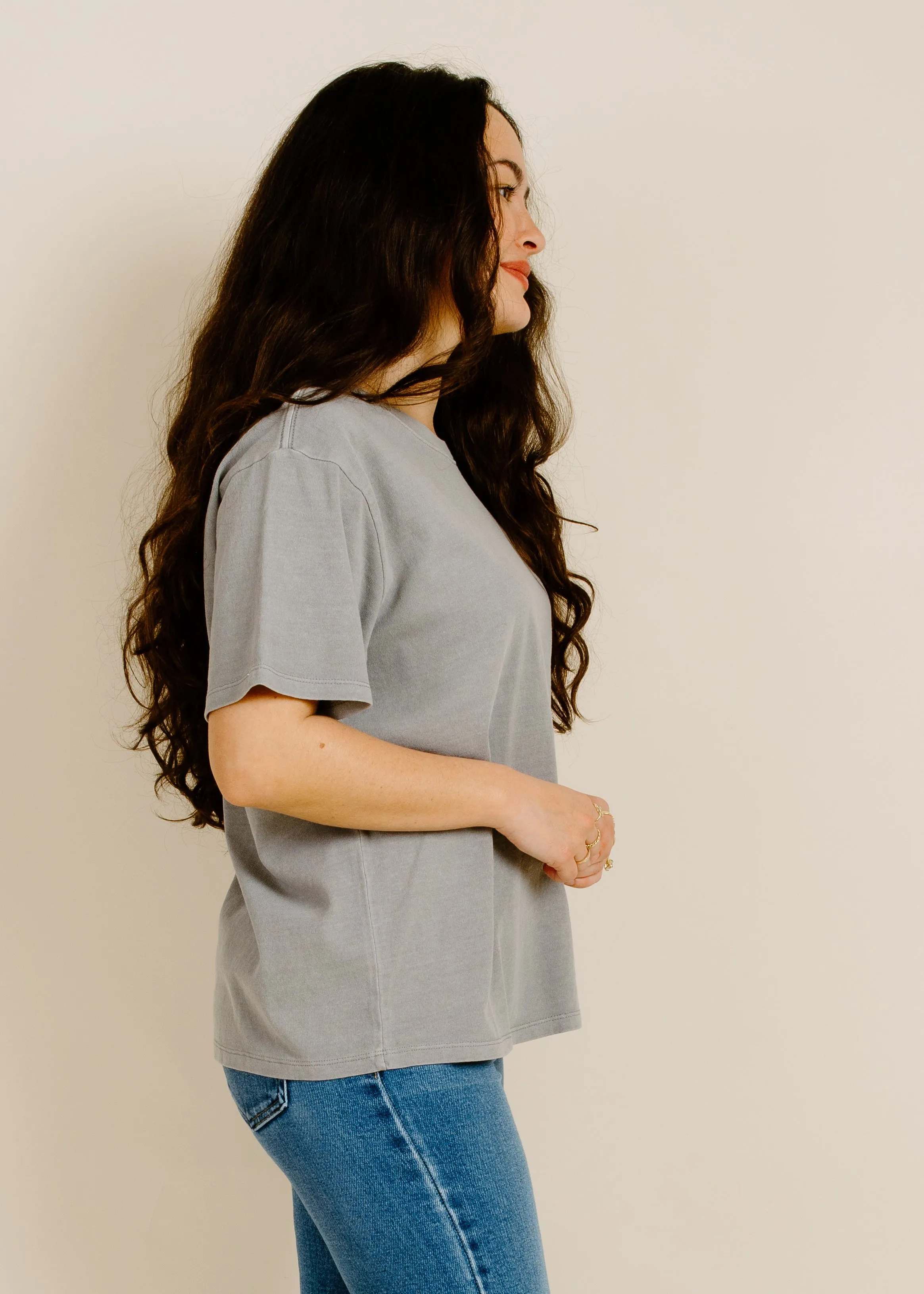 Everyday Tee - Gray sold by Vinnie Louise product image thumbnail 4