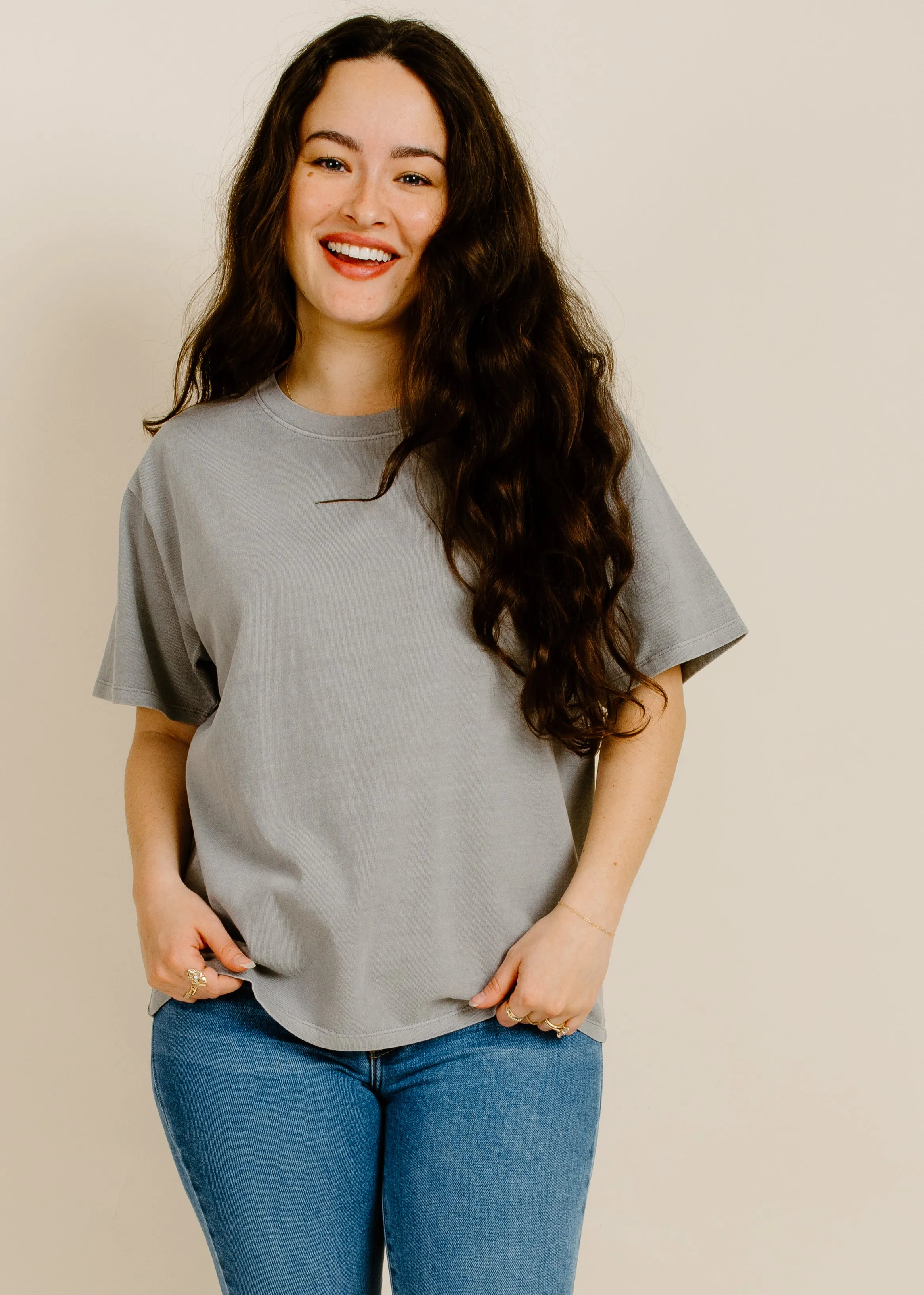 Everyday Tee - Gray sold by Vinnie Louise