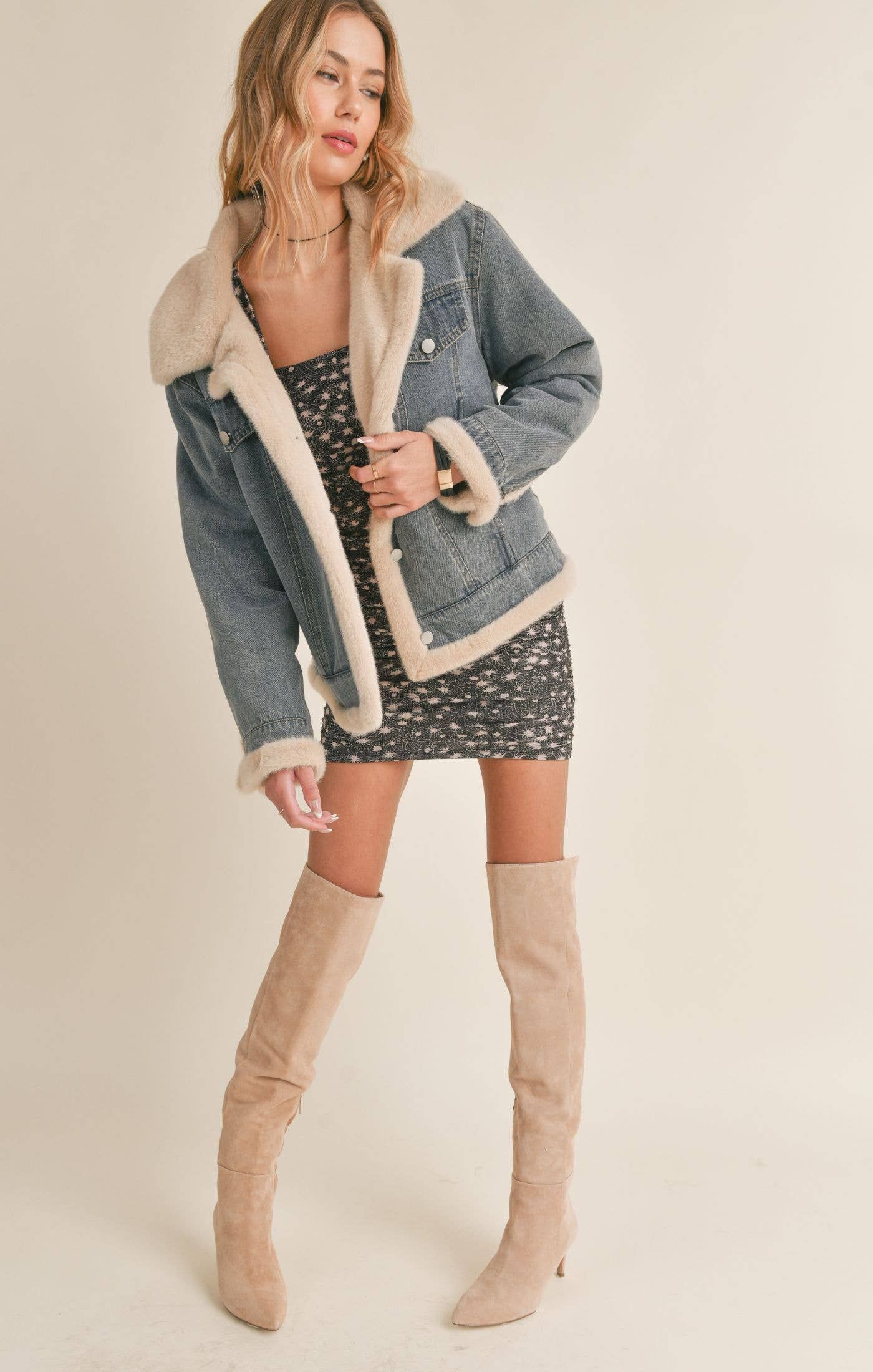 Zee Denim Jacket sold by Vinnie Louise product image thumbnail 4