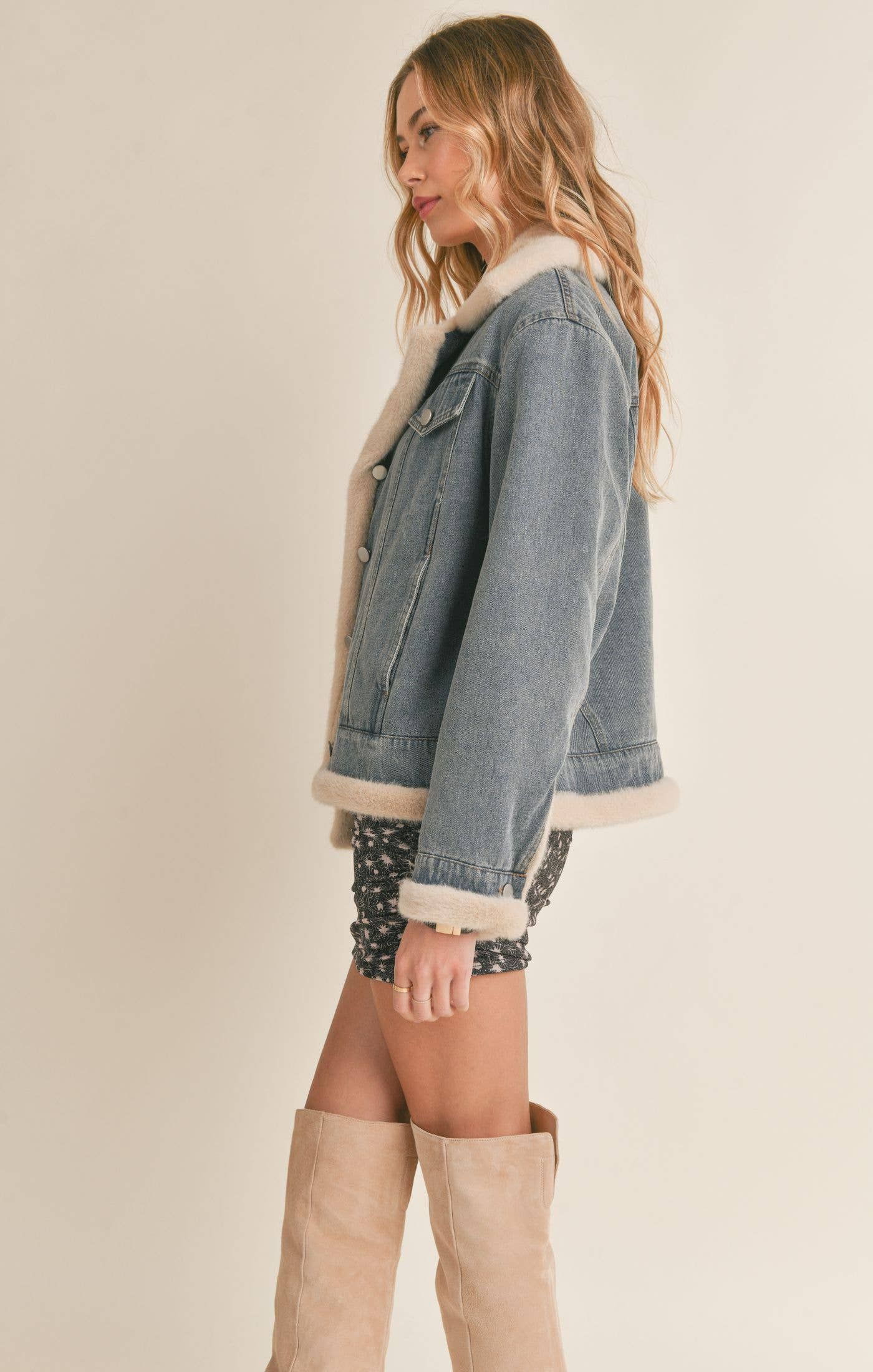 Zee Denim Jacket sold by Vinnie Louise product image thumbnail 3