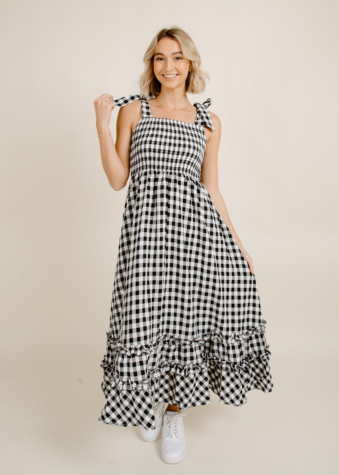 Michelle Midi Dress - Black sold by Vinnie Louise