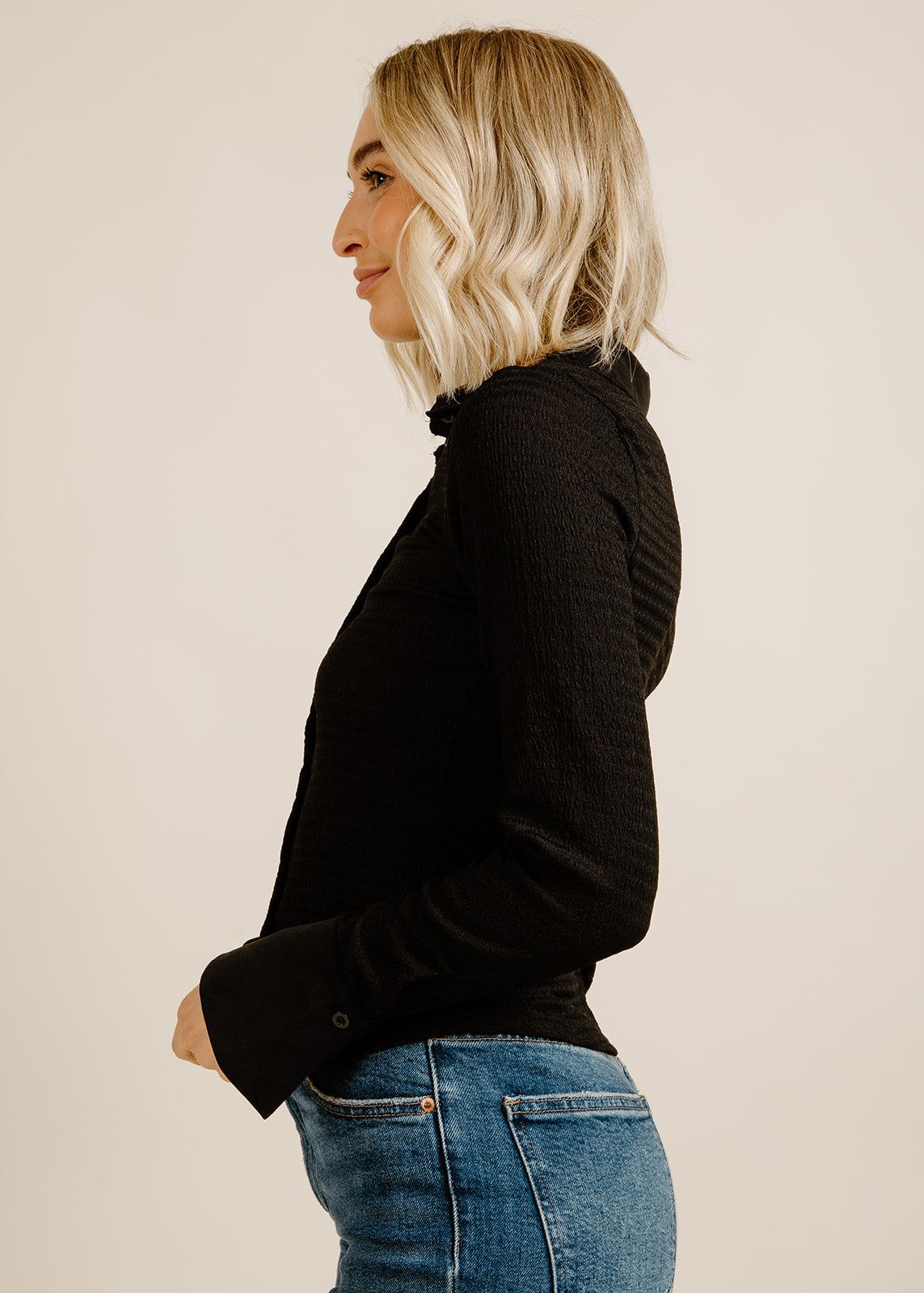 Mary Kate Top - Black sold by Vinnie Louise product image thumbnail 4