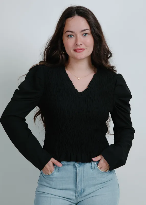 Hinton Blouse - Black sold by Vinnie Louise