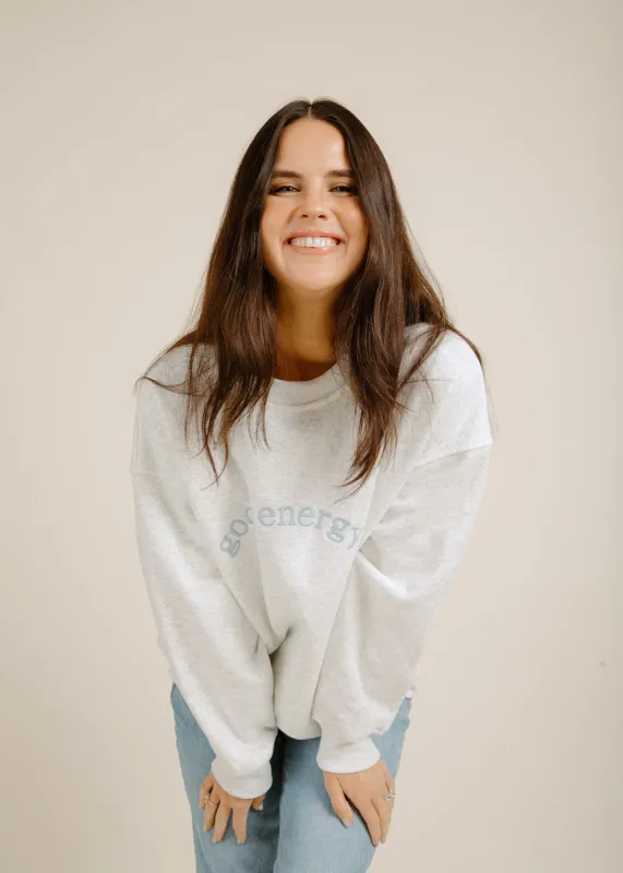 Good Energy Sweatshirt - Grey sold by Vinnie Louise