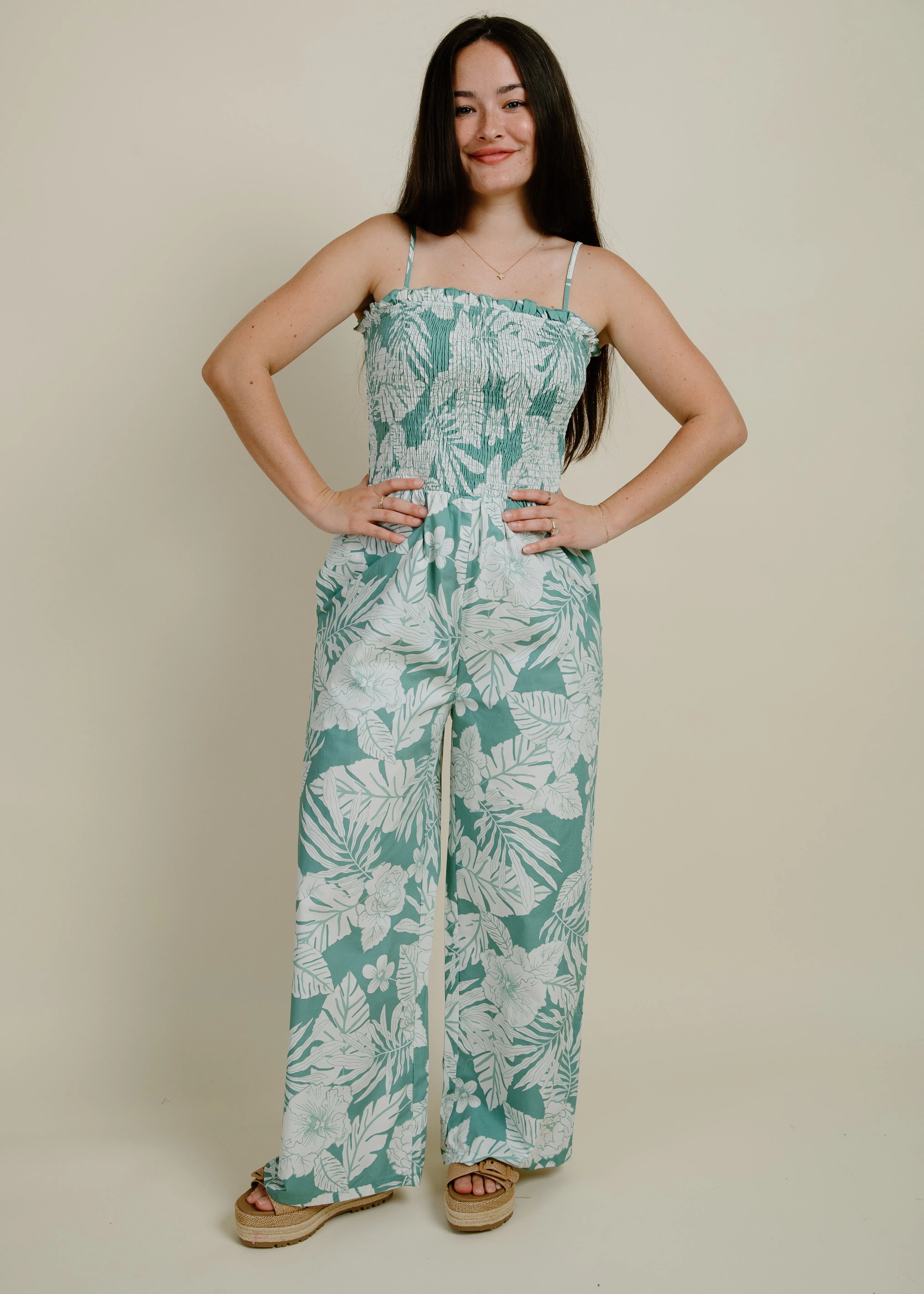 Tropicana Jumpsuit - Sage sold by Vinnie Louise product image thumbnail 4