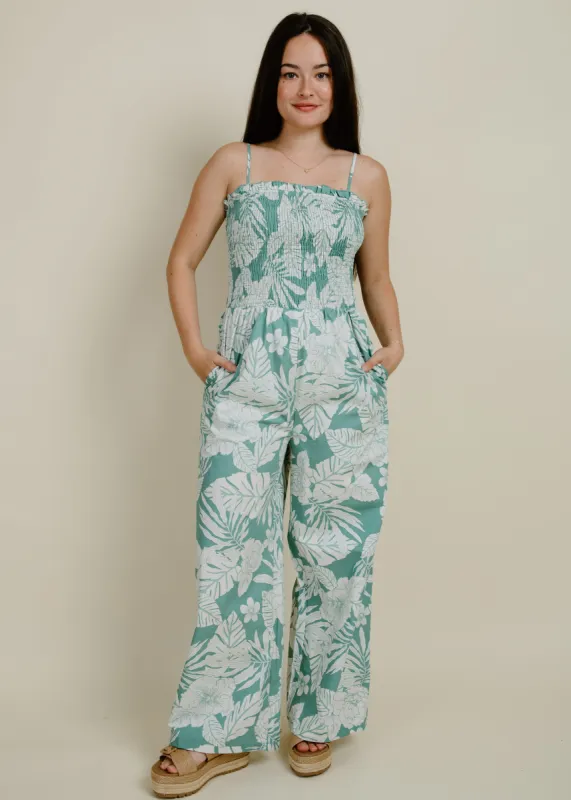 Tropicana Jumpsuit - Sage sold by Vinnie Louise