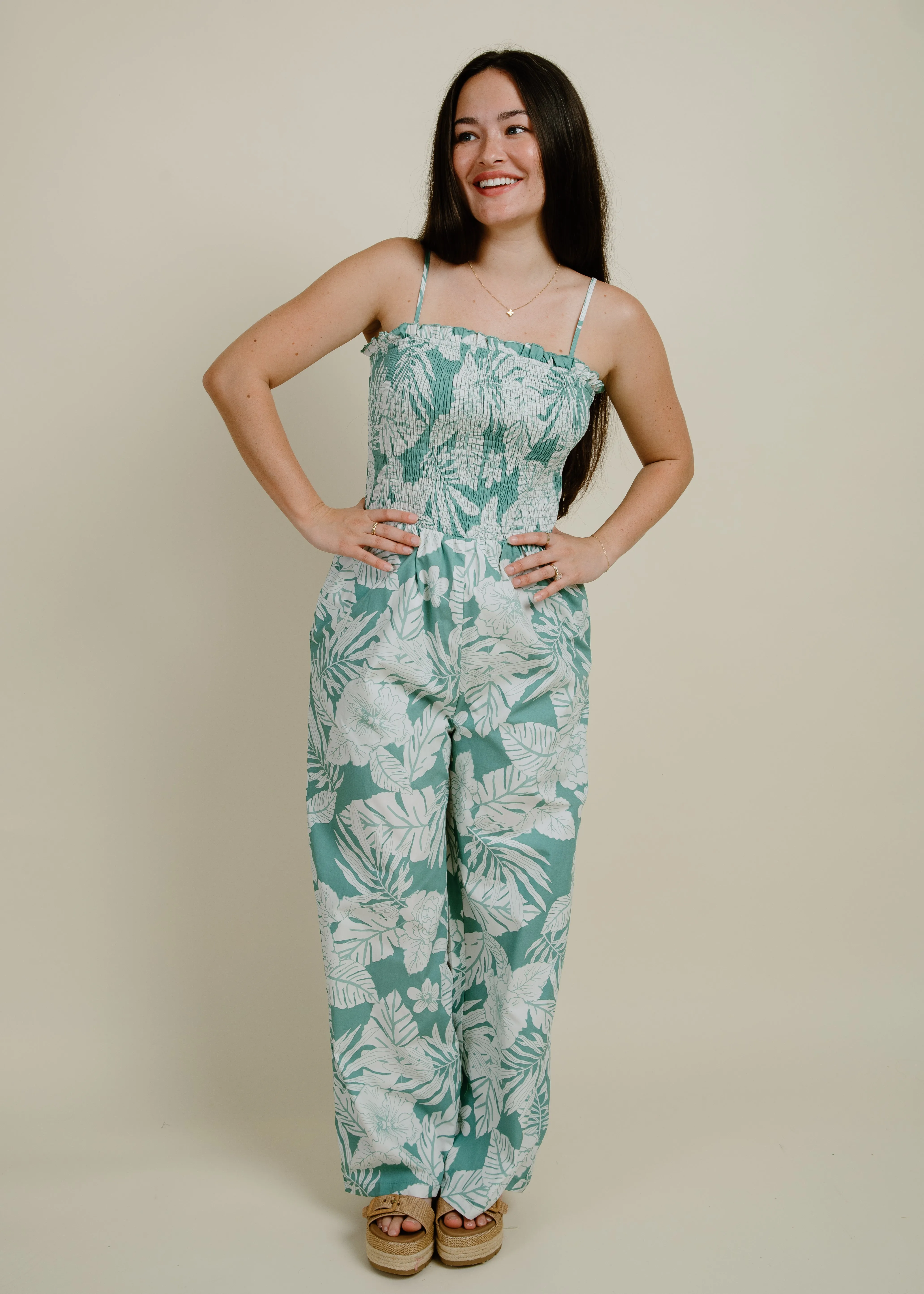 Tropicana Jumpsuit - Sage sold by Vinnie Louise product image thumbnail 5