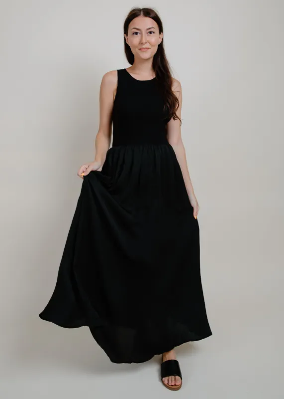 Newport Midi Dress - Black sold by Vinnie Louise